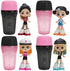 Blackpink Micro Pop Stars, Mystery Surprise Figures 4 Pack - 3” Kpop Idol Dolls - Features Lisa, Jennie, Jisoo, and Rosé - 1 of 3 Styles Chosen at Random - Interchangeable Outfits and Accessories