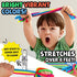 BUNMO Super Sensory Stretchy Strings 6pk | Calming & Textured Monkey Noodles | Sensory Toys for Autistic Children | Stress Relief & Anxiety Toys for Kids