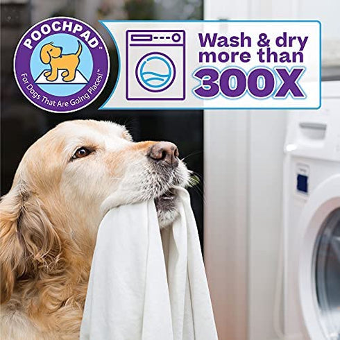 PoochPad Original Washable, Reusable Potty Pad (Large) - Unmatched Odor Control, Leakproof Puppy Training Pee Pad
