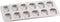 Gobel 12 Count Heavy Tinned Steel Madeleine Sheet Pan, Made in France