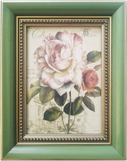 Tiffanini Traditional Gallery 5x7 inch Green Solid Hardwood Picture Frames