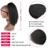 YITI Medium Long Afro Kinky Straight Drawstring Ponytail Extension for Black Women,Light Yaki Curly Clip in Ponytail High Temperature Synthetic Hairpieces(Black)