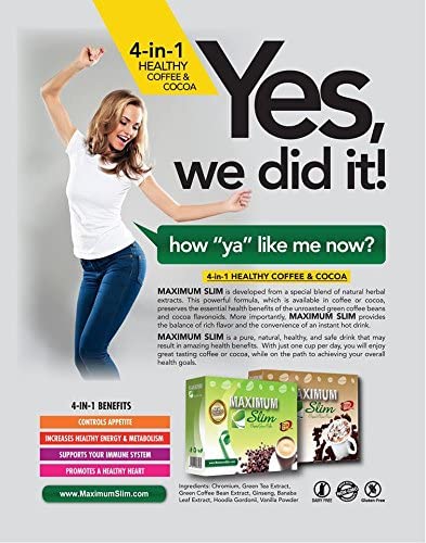 Premium Coffee BOOSTS your Metabolism DETOXES your Body & CONTROLS your Appetite. EFFECTIVE WEIGHT LOSS FORMULA has Original Green Coffee & Natural Herbal Extracts (Laxative Free), 12