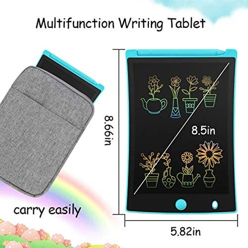 Orsen Colorful 8.5 Inch LCD Writing Tablet for Kids, Electronic Sketch Drawing Pad Doodle Board, Toddler Learning Educational Toys Gifts for Girls&boys 3 4 5 6 7