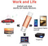 Avomoco 128GB USB Flash Drive for Android Phones,Tablets and PCs, Photo Memory Drive for Android Phone,for Samsung Galaxy S7/S6/S5/S4/S3/Note5/4/3/2,A7/A8/A9,C5/C7 etc.(for Micro Port&USB A Port)