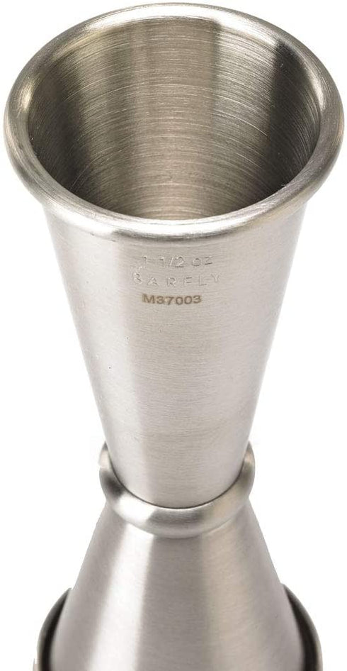 Barfly Japanese Style Jigger, 1 oz x 1-1/2 oz, Stainless