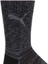 PUMA Boys' Little 6 Pack Crew Cut Socks, Black, 7-8.5