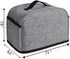 iFedio 2 Slice Toaster Cover with Two Pockets for Storing knife,Grey