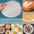 Baking Parchment Rounds, Set of 100, Non Stick 10 Inch Round Parchment Paper/Cake Parchment Circles for Cake Pan, Tortilla Press and so on(7/8/9/12inch Available)