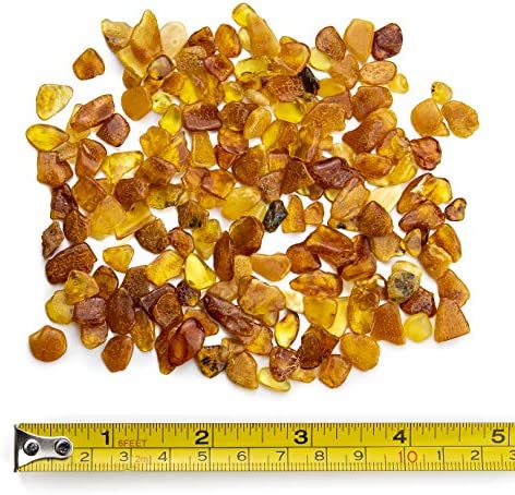Amber Polished Stones – Certified Natural Baltic Resin Loose Chips Ambar Piedra for Crafting Jewelry and Beads (No Holes) - Amber Culture