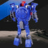 Creative Robot Transformer Kids Watch,Big Face Boys Digital Wrist Watches for 2-14 Year Old,Blue