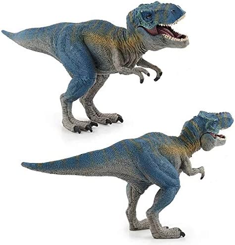 Bigefeixu Tyrannosaurus Rex Figures, Realistic Plastic Dinosaur T-REX Toys for Kids and Toddler Creative Gifts (Blue)