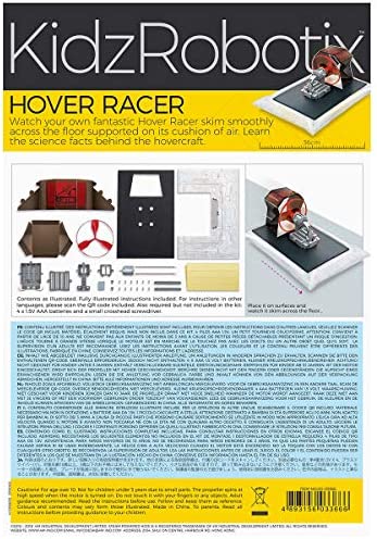 4M Hover Racer Science Kit, DIY Mechanical Engineering Airboat - STEM Toys Educational Gift for Kids & Teens, Girls & Boys