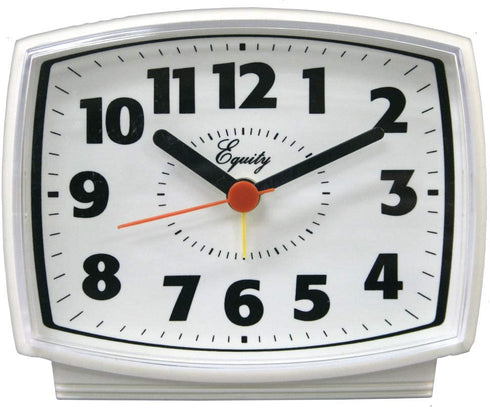 Equity 33100 4 " Electric Analog Alarm Clock