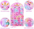 FIOBEE Girls Hanging Jewelry Organizer Holder Unicorn Jewelry Storage Display with Hanger for Kids Earrings Necklace Bracelet