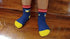 RATIVE RB-71112 Non Skid Anti Slip Crew Socks With Grips For Baby Toddlers Boys