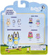 Bluey - Skateboarding 2.5" & Dad 3.27" Figures - 2 Pack, Multicolor (13042)
