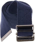 COW&COW Transfer and Gait Belt 54inch - with Metal Buckle - Transfer Walking and Standing Assist Aid For Caregiver Nurse Therapist 2 inches(Navy Blue)