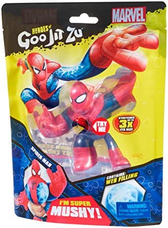 Heroes of Goo Jit Zu Licensed Marvel Hero Pack - Spider-Man, Multicolor (41054)