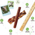 Nature Gnaws Bully Sticks Combo Pack - Premium Natural Beef Dental Bones - Long Lasting Dog Chew Treats for Aggressive Chewers - Rawhide Free
