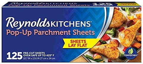 Reynolds Kitchens Pop-Up Parchment Paper Sheets, 125 ct.