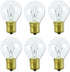 Lava Lamp Bulb 25 Watt, E17 Intermediate Base 6 Packs The Lava Original Replacement Bulb for 14.5-Inch/20-Ounce Lava Lamp, E17 Base 120 Volt Lava Lamp Replacement Bulbs, S11 Bulb