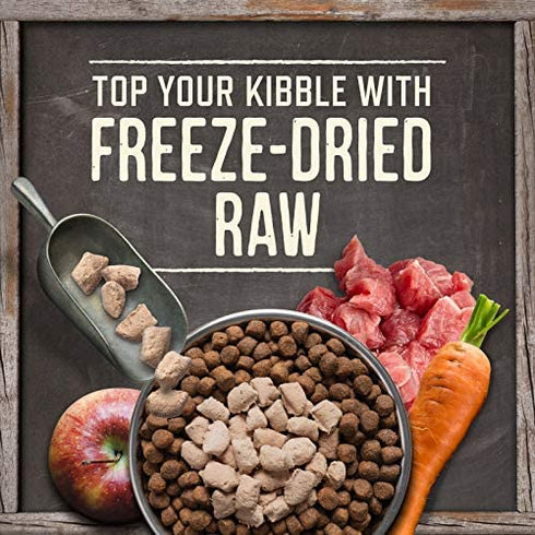 Merrick Backcountry Freeze-Dried Raw Dry Dog Food Mixers Real Beef Recipe - 5.5 oz. Pouch