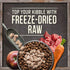 Merrick Backcountry Freeze-Dried Raw Dry Dog Food Mixers Real Beef Recipe - 5.5 oz. Pouch