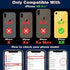 Coralogo for iPhone XR TPU Case, Cute Cartoon Funny Design Slim Ultra Clear Protective Fashion Fun Cool Stylish Bumper Soft Cover Skin Teens Kids Girls Boys Cases for iPhone XR 6.1" (Yellow Games