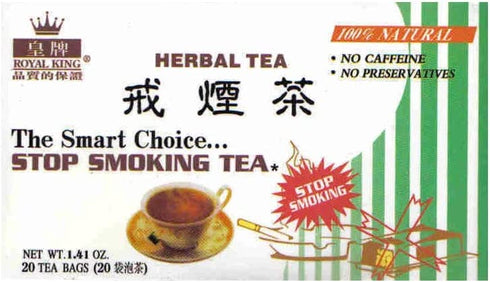 Royal King Stop Smoking Tea 20 Tea Bags/box