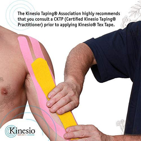 Kinesio Taping - Elastic Therapeutic Athletic Tape Tex Gold Light Touch - Take Green – 2 in. x 13 ft