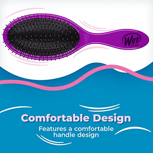 Wet-Brush Detangler Hair Brush Detangling"