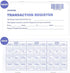 12 PCS Check registers for Personal Checkbook, Upgrade Checkbook Register and transactions Ledgers.