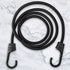 ZHOUBIN 60 Inch Black Bungee Cords with Hooks Heavy Duty, 2 Pack