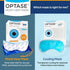 OPTASE Moist Heat Eye Mask for Dry Eyes - Dry Eye Mask with HydroBead Technology - Washable, Microwaveable Eye Compress for Dry Eyes - Dry Eye Therapy Mask Holds Heat for 10 Minutes - Step 1 Heat