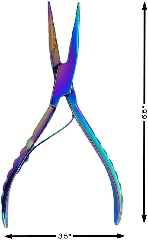 Fish Bone Pliers/Tweezers Stainless Steel Washable (plasma)