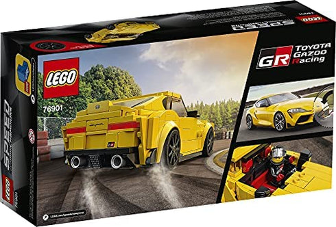 LEGO Speed Champions Toyota GR Supra 76901 Building Toy Set for Kids, Boys, and Girls Ages 7+ (299 Pieces)