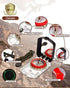 BIJIA Orienteering Map Compass -Sighting Mirror Compass with Adjustable Declination,Clinometer and LED light for Hiking, Camping,Orienteering,Hunting,Global Mountaineering,Navigating and SAR training.