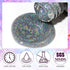SUPWEE Universal Rainbow Cat Eye Gel Polish Holographic 9D Cat Eye Nail Polish Sparkle Nail Gel Polish with Magnetic Stick Varnish Nail Art Nail Salon Manicure 1 Bottle 10ML(0.33fl.oz)