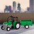 Driven by Battat – Micro Tractor – Toy Tractor with Light, Sound, & Detachable Trailer Farm Toy for Kids 3+ (2Pc)