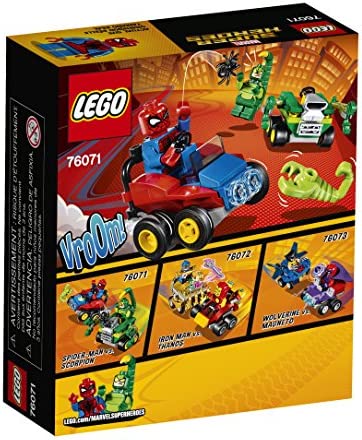LEGO Super Heroes Mighty Micros: Spider-Man vs. Scorpion 76071 Building Kit