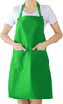 Fengek 8 Pcs Bib Apron for Unisex Colorful Kitchen Apron Bulk with 2 Roomy Pockets for Kitchen BBQ Painting Baking