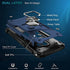 IKAZZ Galaxy S9 Case,Samsung S9 Cover Dual Layer Soft Flexible TPU and Hard PC Anti-Slip Full-Body Rugged Protective Phone Case with Magnetic Kickstand for Samsung Galaxy S9 Blue