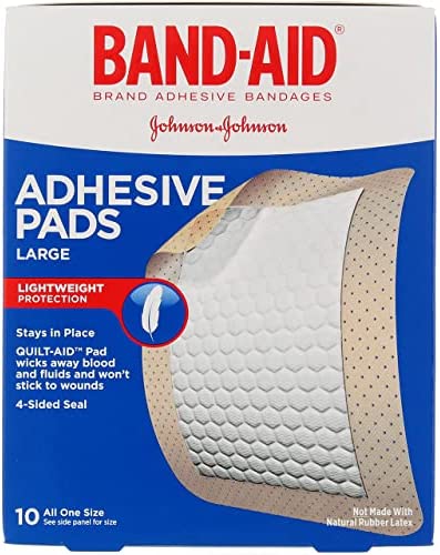 BAND-AID® Brand TRU-STAY™ Large Adhesive Bandages, 10 Count