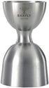 Barfly Heavy-Duty Straight Rim Bell Jigger, 1 oz x 2 oz, Stainless Steel