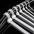 Zcpotizi Clear Zip Ties 6 Inch White Small Nylon Cable Ties Wire Ties Zipties Self-Locking for Fence Plants Wreath Crafts Christmas Gifts for Garden Office Use 100 Pack