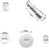 Silicone Sealing Ring Clear + Pressure Cookers Gasket + Universal Replacement Floater and Sealer for 5/6 Quart Models