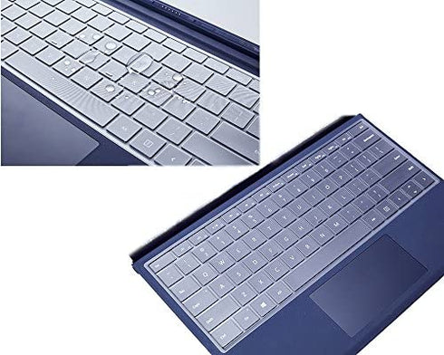 UHamn Clear Keyboard Cover Compatible for Microsoft Surface Pro 4 and 2017 Microsoft Surface Pro 5 and Microsoft Surface Pro 6 and Surface Pro 7, Surface Pro X 2019, Surface Pro 8 2021