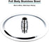 Welan Rain Shower Head Round 8 Inch Shower Heads High Pressure Angle Adjustable, Stainless Steel Waterfall Shower Heads Rainfall, Ultra-thin Design and Pressure Boosting Large Showerheads