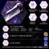 modelones 9D Cat Eye Gel Nail Polish Set - 2 Pcs Black Blue Chameleon Magnetic Galaxy Glitter Galactic Effect Magic Gel Polish with Magnet Stick Soak Off LED Gel Nail Polish Nail Art 7ML